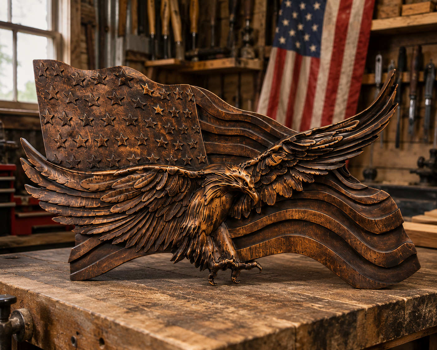 "Freedom in Flight" Flag